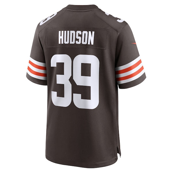 Khaleke Hudson Cleveland Browns Nike Team Game Jersey - Brown - Image 3