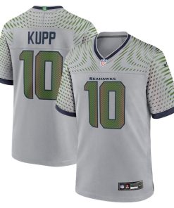 Cooper Kupp Seattle Seahawks Nike 2025 Rivalries Collection Game Jersey - Wolf Gray