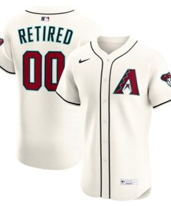Arizona Diamondbacks Nike  Home Elite Pick-A-Player Retired Roster Jersey - Cream