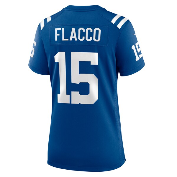 Joe Flacco Indianapolis Colts Nike Women's Game Jersey - Royal - Image 3