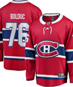 Zack Bolduc Montreal Canadiens  Home Breakaway Jersey - Red