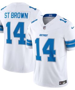 Amon-Ra St. Brown Detroit Lions Nike Vapor F.U.S.E. Limited Jersey - White