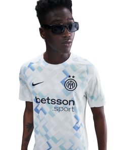 Alternative view of Inter Milan Nike 2025/26 Away Replica Jersey - Aqua/Blue