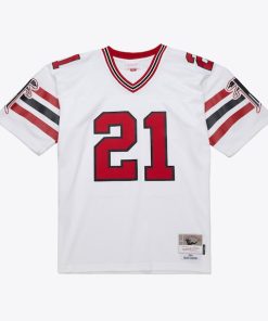 Alternative view of Deion Sanders Atlanta Falcons  1989 Legacy Replica Jersey - White