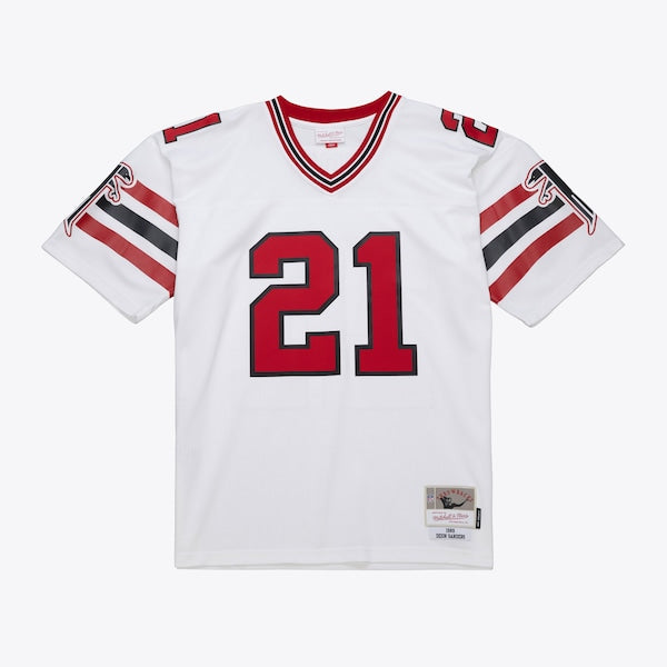 Deion Sanders Atlanta Falcons 1989 Legacy Replica Jersey - White - Image 2