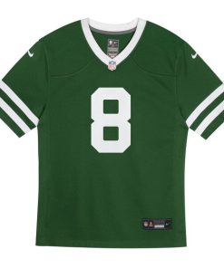 Alternative view of Aaron Rodgers New York Jets Nike Toddler Game Jersey - Legacy Green