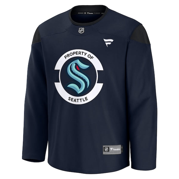 Seattle Kraken Team Practice Jersey - Deep Sea Blue - Image 2