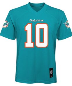 Alternative view of Tyreek Hill Miami Dolphins Preschool Replica Player Jersey - Aqua