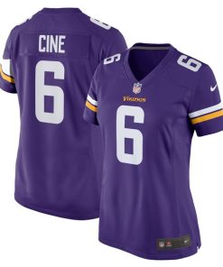 Lewis Cine Minnesota Vikings Nike Women's Game Player Jersey - Purple