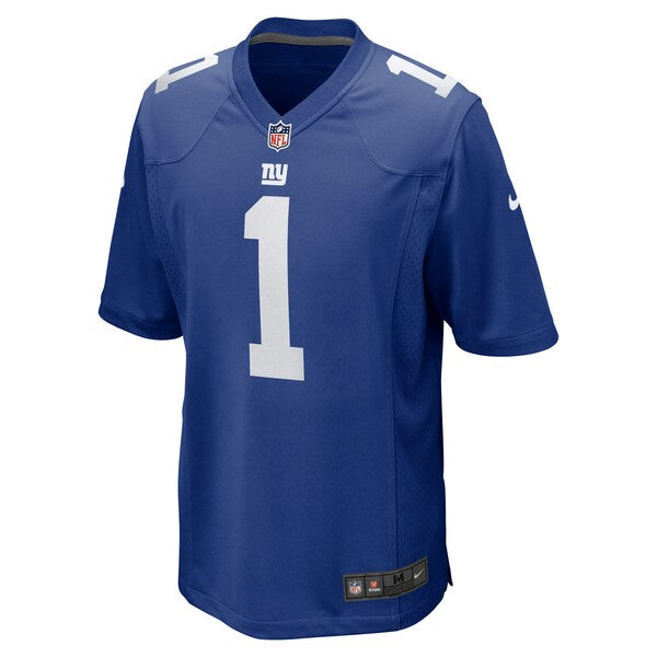 Abdul Carter New York Giants Nike Youth Game Jersey - Royal - Image 2
