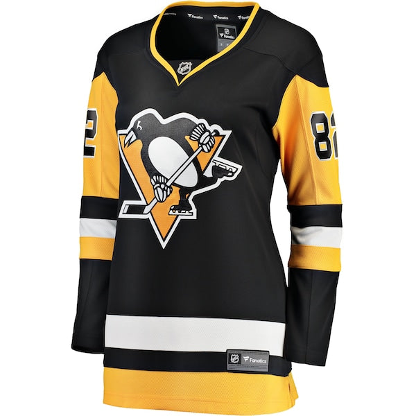 Caleb Jones Pittsburgh Penguins Women's Home Breakaway Jersey - Black - Image 2