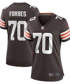 Drew Forbes Cleveland Browns Nike Women's Team Game Jersey -  Brown