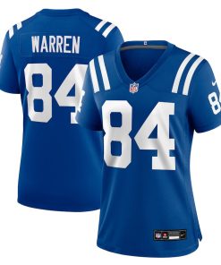 Tyler Warren Indianapolis Colts Nike Women's Game Jersey - Royal