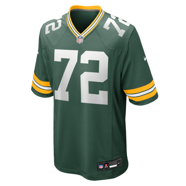 Brant Banks Green Bay Packers Nike Team Game Jersey - Green - Image 2