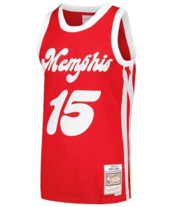 Alternative view of Vince Carter Memphis Grizzlies  2015/16 Hardwood Classics Swingman Jersey - Red