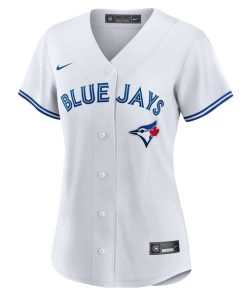 Alternative view of Andr¨¦s Gim¨¦nez Toronto Blue Jays Nike Women's Home Replica Jersey - White