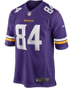 Alternative view of Randy Moss Minnesota Vikings Nike Game Retired Player Jersey - Purple