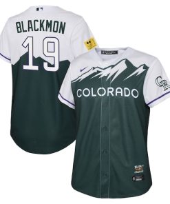 Charlie Blackmon Colorado Rockies Nike Youth 2022 City Connect Replica Player Jersey - Green