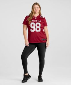 Alternative view of Roy Lopez Arizona Cardinals Nike Women's  Game Jersey -  Cardinal