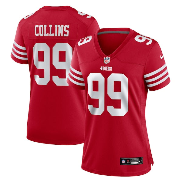 Maliek Collins San Francisco 49ers Nike Women's Game Jersey - Scarlet