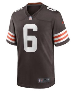 Alternative view of Jeremiah Owusu-Koramoah Cleveland Browns Nike Team Game Jersey - Brown