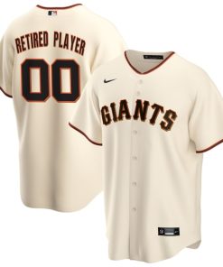 San Francisco Giants Nike Home Pick-A-Player Retired Roster Replica Jersey - Cream