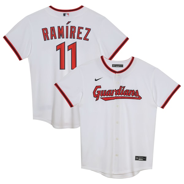 Jos¨¦ Ram¨ªrez Cleveland Guardians Nike Preschool Home Player Jersey - White