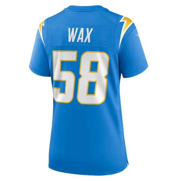 Marlowe Wax Los Angeles Chargers Nike Women's Team Game Jersey - Powder Blue - Image 3