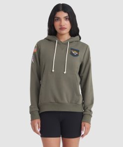 Jacksonville Jaguars Nike Women's 2025 Salute to Service Sideline Standard Issue Dri-FIT Hoodie - Olive