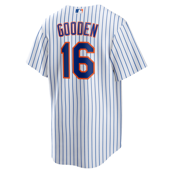 Dwight Gooden New York Mets Nike Home Retired Player Replica Jersey - White - Image 3