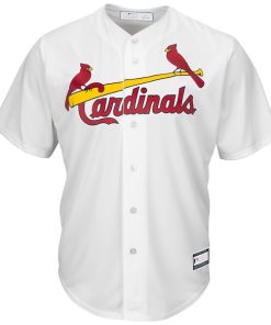 Alternative view of Yadier Molina St. Louis Cardinals Big & Tall Replica Player Jersey - White