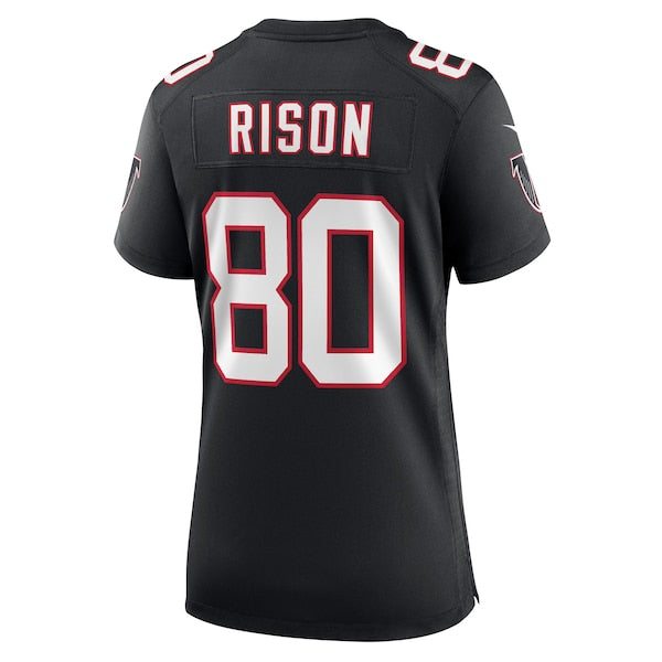 Andre Rison Atlanta Falcons Nike Women's Retired Player Jersey - Black/Red - Image 4