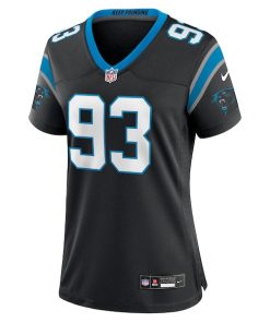 Alternative view of LaBryan Ray Carolina Panthers Nike Women's Team Game Jersey -  Black