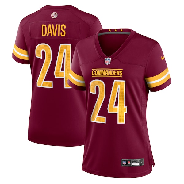 Michael Davis Washington Commanders Nike Women's Game Jersey - Burgundy