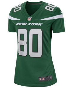 Alternative view of Wayne Chrebet New York Jets Nike Women's Game Retired Player Jersey - Gotham Green