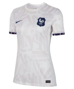 Alternative view of France Women's National Team Nike Women's 2023 Away Stadium Replica Jersey - White