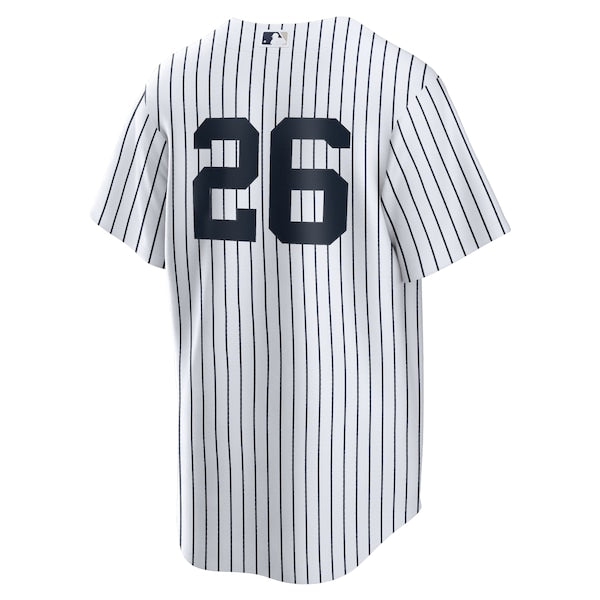 DJ LeMahieu New York Yankees Nike Home Replica Player Name Jersey - White - Image 3