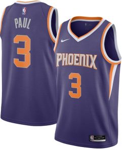 Chris Paul Phoenix Suns Nike 2020/21 Swingman Jersey Purple - Icon Edition