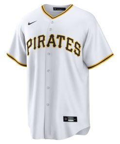 Alternative view of Bubba Chandler Pittsburgh Pirates Nike Home Replica Jersey - White