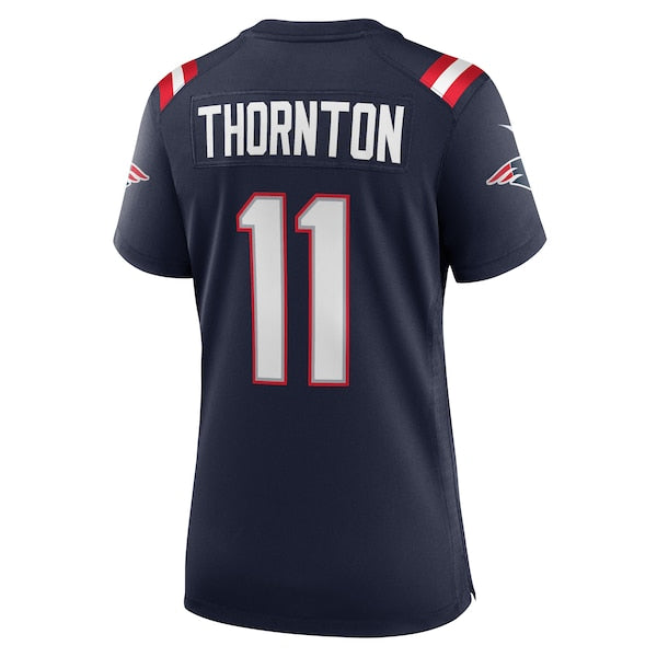 Tyquan Thornton New England Patriots Nike Women's Game Player Jersey - Navy - Image 3