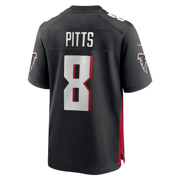 Kyle Pitts Atlanta Falcons Nike Youth Game Jersey - Black - Image 3