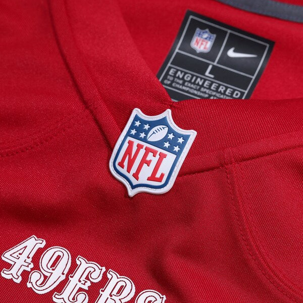 Isaiah Hodgins San Francisco 49ers Nike Team Game Jersey - Scarlet - Image 6