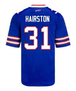 Alternative view of Maxwell Hairston Buffalo Bills Nike Youth Game Jersey - Royal