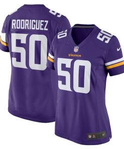 Levi Drake Rodriguez Minnesota Vikings Nike Women's Game Jersey -  Purple
