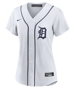 Alternative view of Dillon Dingler Detroit Tigers Nike Women's Home Replica Jersey - White