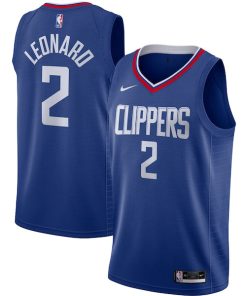 Kawhi Leonard LA Clippers Nike Swingman Jersey - Royal - Icon Edition