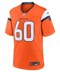 Alternative view of Luke Wattenberg Denver Broncos Nike Team Game Jersey -  Orange