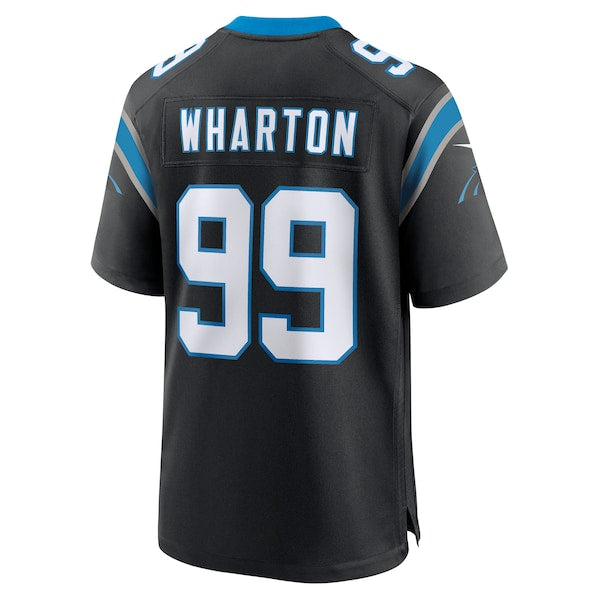 Tershawn Wharton Carolina Panthers Nike Team Game Jersey - Black - Image 3