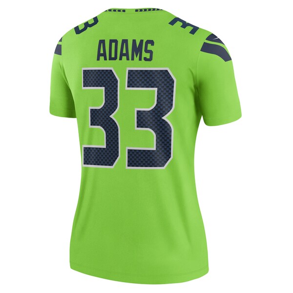 Jamal Adams Seattle Seahawks Nike Women's Legend Jersey - Neon Green/Navy - Image 4