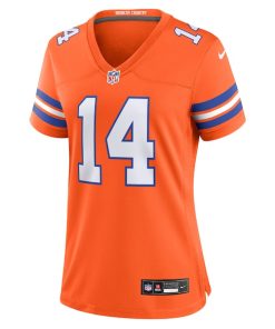 Alternative view of Courtland Sutton Denver Broncos Nike Women's Mile High Collection 1977 Throwback Player Game Jersey - Orange